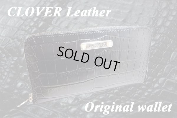 画像1: CLOVER Leather ラウンドジップ・ウォレット/CLW02 レザー 革小物 財布