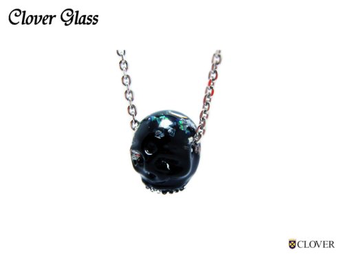 他の写真1: CLOVER GLASS スカルペンダント ハンドメイド ガラス メンズ