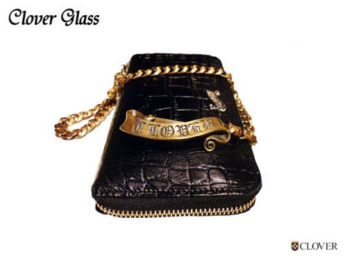 他の写真1: CLOVER GLASS Drape wallet Chain-Brass ver-  CLOVERオリジナル　ウォレットチェーン 真鍮 メンズ