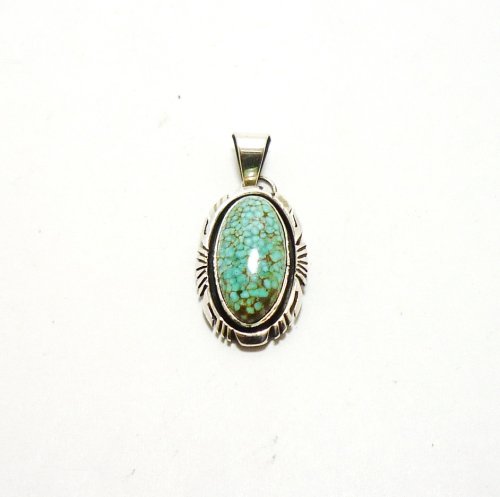 他の写真1: ナバホ族-Elouise Kee-　Turquoise Pendant 【No,8】