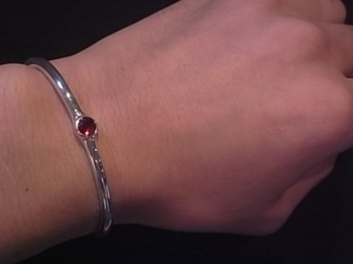 他の写真2: 【カルチャーゲート】ガーネット　BRACELET No.14