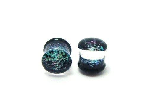 他の写真1: CLOVER GLASS 宇宙“そら”PLUGS/ＷＭ 【限定生産】 クローバーグラス ボディピアス ハンドメイド ガラス プラグ メンズ レディース