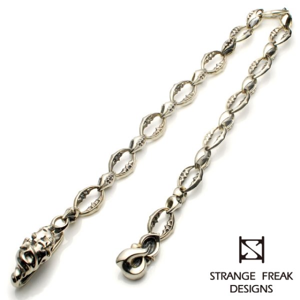 画像1: STRANGE FREAK DESIGNS　ストレンジフリークデザインス　バステト　ウォレットチェーン　W-007