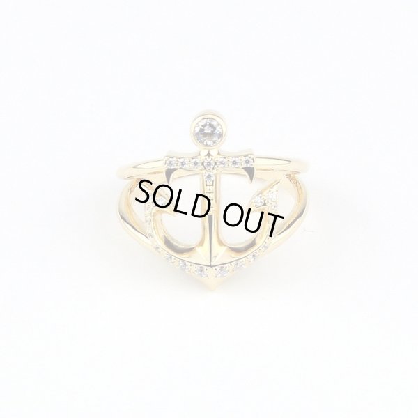 画像1: キングリモ　マイクロアンカーリング　KLCR11GCZ　King Limo　リング