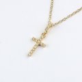 キングリモ　マイクロクロスネックレス　MICRO CROSS NECKLACE　KLT06GCZ　King Limo　ネックレス