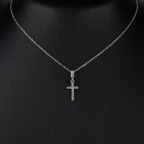 他の写真1: キングリモ　マイクロクロスネックレス　 KLT06CZ　MICRO CROSS NECKLACE　King Limo　ネックレス