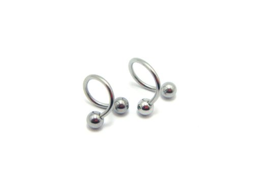 他の写真1: 【ネコポス発送可】Twister Barbells　16G/14G　ツイスターバーベル　スパイラルバーベル　ボディピアス　BTW