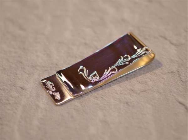 画像1: カルチャーゲート　マネークリップ　Silver　Money Clip　Culture Gate