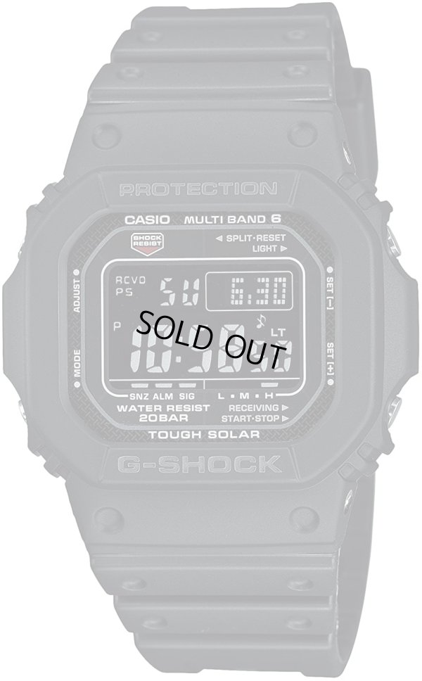 画像1: カシオ 腕時計 ジーショック 電波ソーラー スーパーイルミネータータイプ(高輝度なLEDライト) GW-M5610U-1BJF メンズ ブラック CASIO G-SHOCK　【定価￥22,000-（税込）】