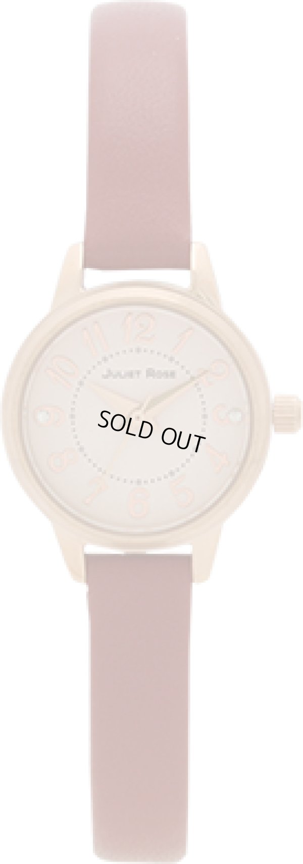 画像1: ジュリエットローズ　レザーベルト　JUL406PG-09L　JULIET ROSE　レディース【腕時計】