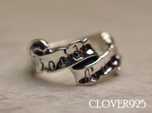 他の写真1: CLOVER925　グッドラック・リング　Good Luck Ring　CLR-07/SV　リング　メンズ　レディース