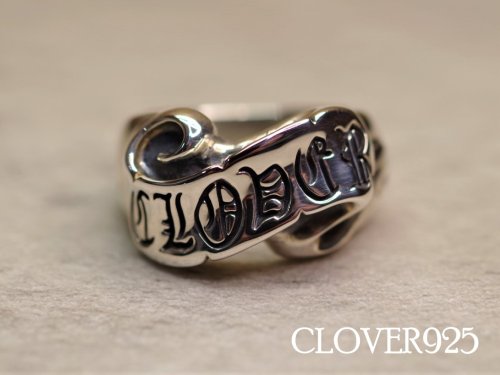 他の写真1: CLOVER925　ドレープリング　Drape Ring　CLR-01/SV　リング　メンズ　レディース