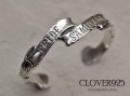 CLOVER925　ジェイプライドバングル　J PRIDE BANGLE　CLBA-01/SV　シルバーバングル　メンズ　レディース