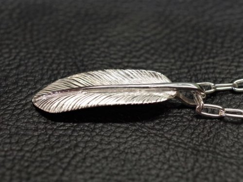 他の写真1: CLOVER925　カルチャーゲート・コラボレーション・フェザーペンダントM　C×C FEATHER PENDANT　CCPD-02/SV　シルバーペンダント　メンズ　レディース