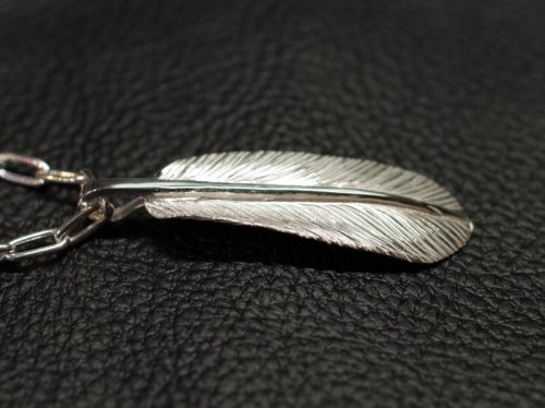 他の写真2: CLOVER925　カルチャーゲート・コラボレーション・フェザーペンダントM　C×C FEATHER PENDANT　CCPD-02/SV　シルバーペンダント　メンズ　レディース