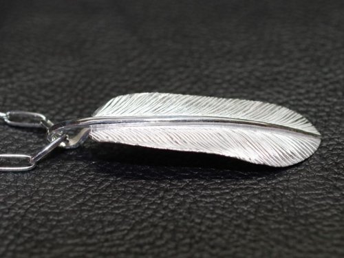 他の写真2: CLOVER925　カルチャーゲート・コラボレーション・フェザーペンダントL　C×C FEATHER PENDANT　CCPD-03/SV　シルバーペンダント　メンズ　レディース