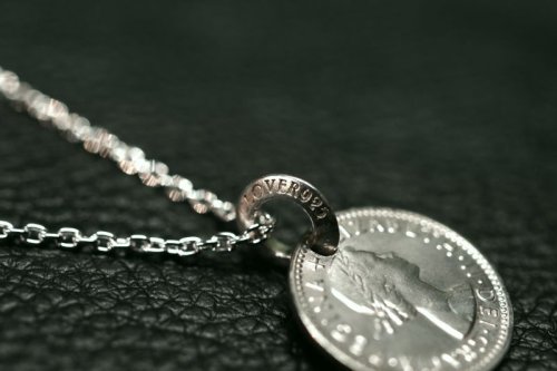 他の写真1: CLOVER925　シックスペンス・コイン・ペンダント　SIXPENCE COIN PENDANT　CLPD-05　コインペンダント　メンズ　レディース