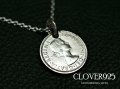 CLOVER925　シックスペンス・コイン・ペンダント　SIXPENCE COIN PENDANT　CLPD-05　コインペンダント　メンズ　レディース