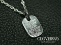 CLOVER925　ビーストロングチャームペンダント　BE STRONG CHARM PENDANT　CLPD-04/SV　シルバーペンダント　メンズ　レディース