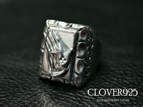 画像1: CLOVER925　プレイングハンズリング　Praying Hands Ring　CLR-12　リング　メンズ　レディース