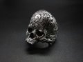 シリーエッセンス silly essence ポリネシアスカルリング polynesia skull ring SER-008 Silver925 リング メンズ レディース