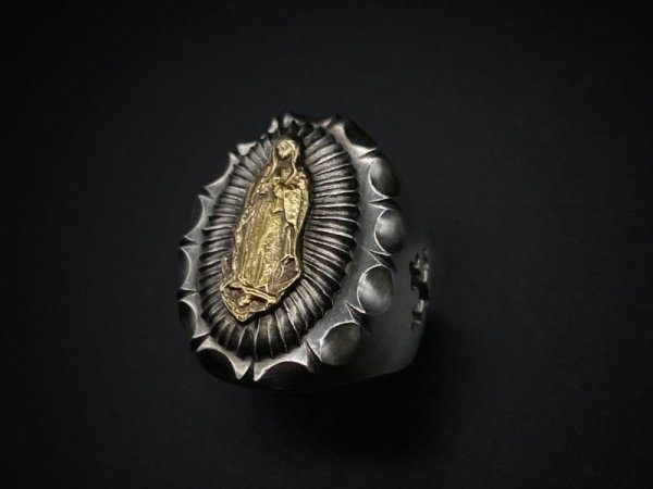 画像1: シリーエッセンス silly essence メキシカンマリアリング mexican maria ring/silver/brass SER-004/SV/BR Silver925 リング メンズ レディース