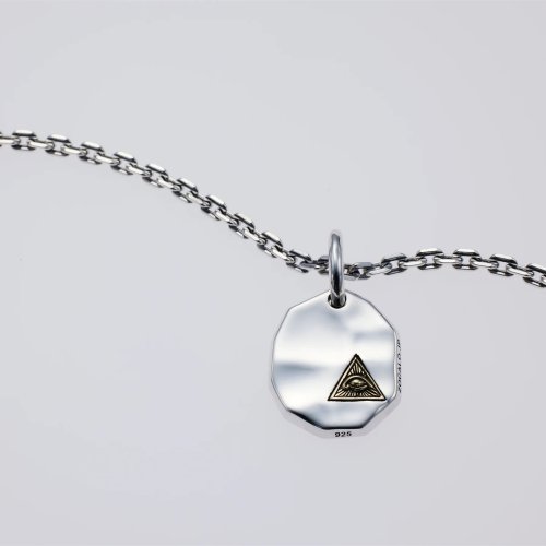 他の写真2: ソカロ　HAMMERED TEXTURE PLATE PENDANT（EYE OF PROVIDENCE） 槌目プレートペンダント アイ・オブ・プロビデンス　ZPDS-0120　ZOCALO　ペンダント