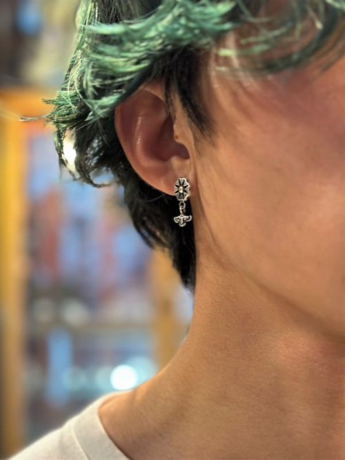 他の写真2: CLOVER925　ハンギング・イーグルS ピアス　Hanging Eagle Ear stud　CLE-04/SV　メンズ　レディース