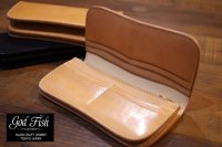 GOD FISH ゴッドフィッシュ ロングウォレット GF-W ミシンソーイング 栃木レザー サドル レザーウォレット