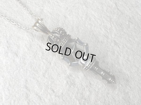 画像1: CLOVER925セレクト　クラウン・キー・ペンダントB　シルバーペンダント　CLSLCT-P028B