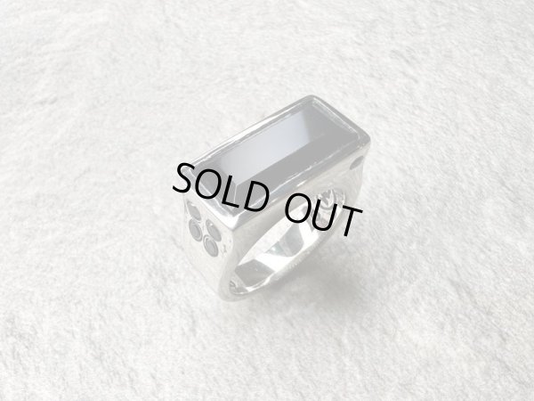 画像1: CLOVER925セレクト　スクエアカット・リング 　17号　シルバーリング　ウィリアムウォレス　CLSLCT-R033