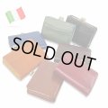 イタリーレザー イタリアンレザー がま口 ショートウォレット CLOVER925セレクト レザーウォレット 革財布 CLSLCT-L211