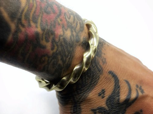 他の写真2: シリーエッセンス silly essence ツイストヘビーバングル twisted heavy bangle brass sebn-0010 メンズ レディース