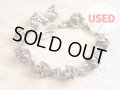 【Used】サーティーンデザインス THIRTEENDESIGNS SMALL MAD SKULL BRACELET SILVER925 ブレスレット メンズ レディース