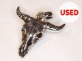 【Used】SAAD バッファロースカル ペンダントトップ SILVER925  メンズ レディース