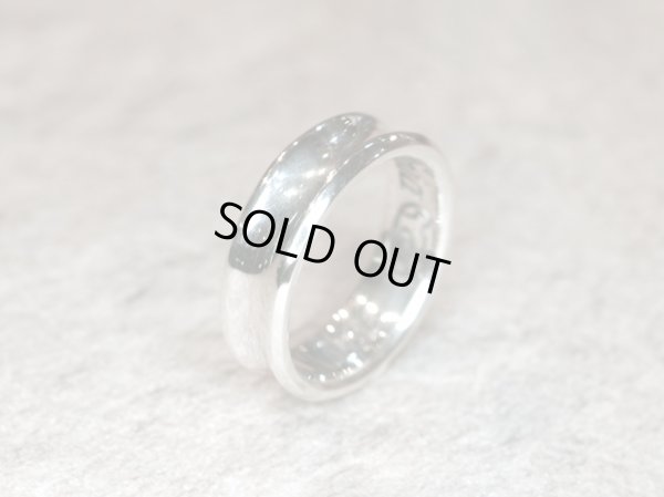 画像1: CLOVER925セレクト　逆甲丸リング　CLSLCT-R043　シルバーリング　メンズ　レディース