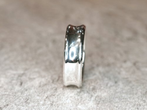 他の写真2: CLOVER925セレクト　逆甲丸リング　CLSLCT-R043　シルバーリング　メンズ　レディース