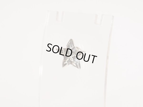 画像1: CLOVER925セレクト　スター・コントラスト・ピアス　シルバーピアス　片売り　CLSLCT-E052