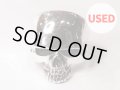 【Used】CRAZY PIG DESIGNS Evil Skull Ring 12号 SILVER925 リング メンズ レディース