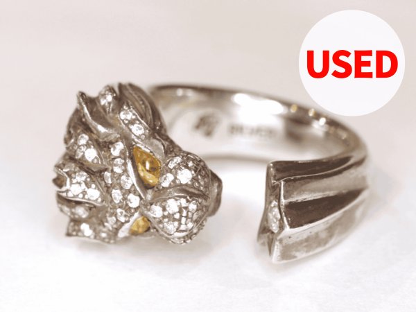 画像1: 【Used】King Limo KL Ring_PAVE 17号 SILVER925 リング メンズ レディース