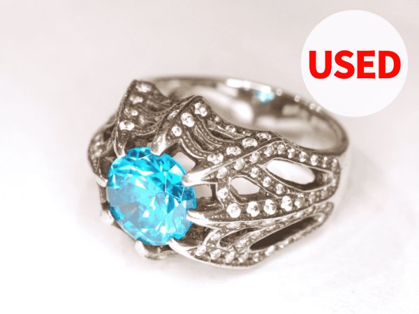 画像1: 【Used】King Limo Arachnoid Ring_PAVE 23号 SILVER925 リング メンズ レディース
