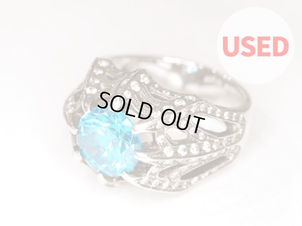 画像1: 【Used】King Limo Arachnoid Ring_PAVE 23号 SILVER925 リング メンズ レディース