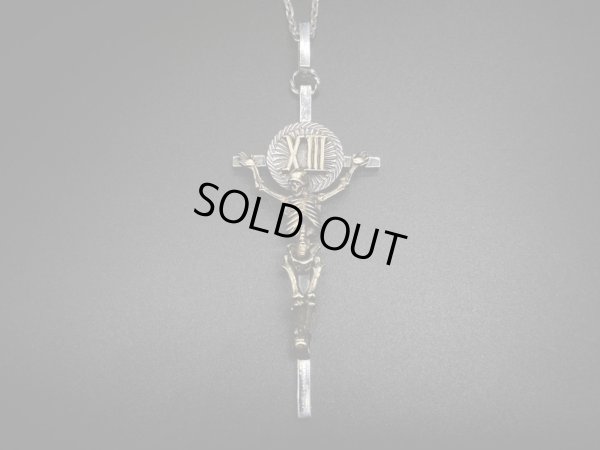 画像1: シリーエッセンス silly essence リバースクロスペンダント re-birth cross pendant pendant/silver/brass Silver925 ペンダントトップ メンズ レディース