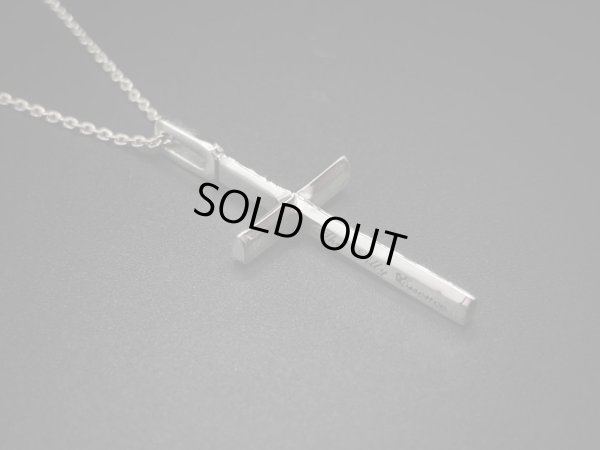画像1: シリーエッセンス silly essence ナロークロスペンダントM narrow cross pendant/m/silver Silver925 ペンダントトップ メンズ レディース