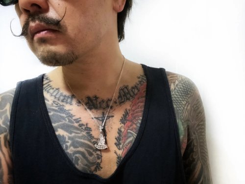 他の写真3: シリーエッセンス silly essence プレイングハンズ・リボンペンダント praying hands/ribbon pendant/silver Silver925 ペンダントトップ メンズ レディース