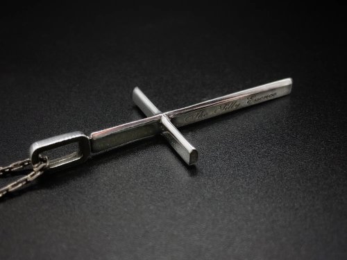他の写真1: シリーエッセンス silly essence ナロークロスペンダントL narrow cross pendant/l/silver Silver925 ペンダントトップ メンズ レディース