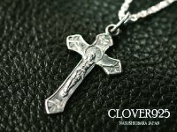 CLOVER925　ジーザスクロス・チャームペンダント　CLPD-08/SV　シルバーペンダント　メンズ　レディース