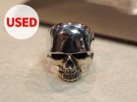 【Used】CRAZY PIG DESIGNS　Evil Skull Ring Small 12号 SILVER925 クレイジーピッグ リング スカル メンズ レディース