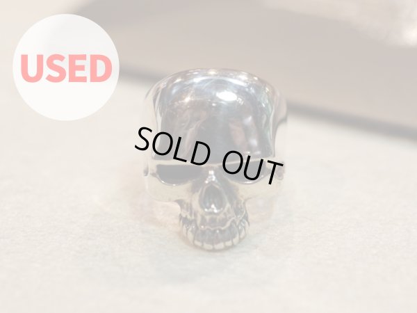 画像1: 【Used】CRAZY PIG DESIGNS　Evil Skull Ring Small 12号 SILVER925 クレイジーピッグ リング スカル メンズ レディース