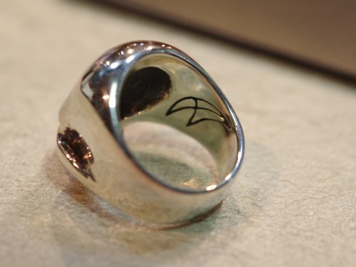 他の写真1: 【Used】CRAZY PIG DESIGNS　Evil Skull Ring Small 12号 SILVER925 クレイジーピッグ リング スカル メンズ レディース